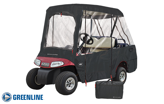 Sunbrella Track-Style Golf Cart Enclosure – Select Golf Cart Covers