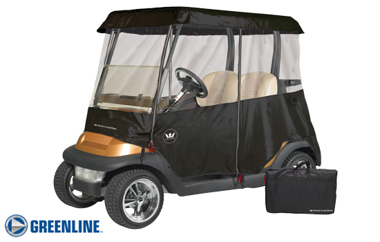 GREENLINE 2 PASSENGER Universal Golf Cart Enclosure / Great for rentals 