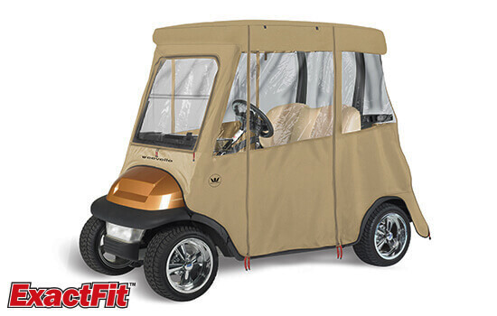 Sunbrella Track-Style Golf Cart Enclosure