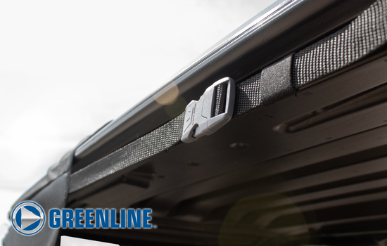 Greenline Golf Cart Shade by Eevelle strap