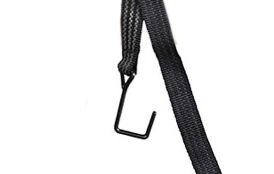 Adjustable nylon weaved strap with elastic support
