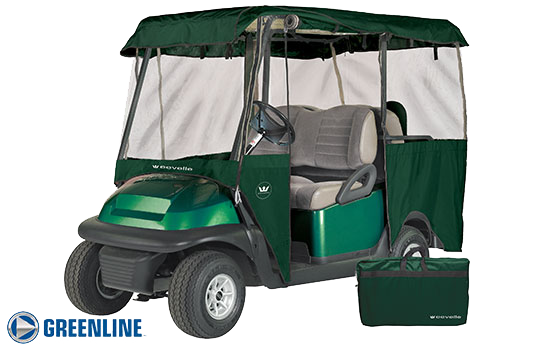 GREENLINE 4 PASSENGER Universal Golf Cart Enclosures / Great for rentals 