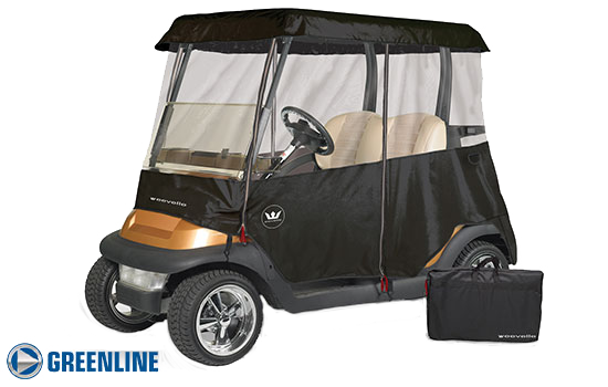 GREENLINE 2 PASSENGER Universal Golf Cart Enclosure / Great for rentals 