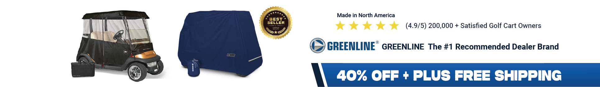 820 Greenline Banner for Golf Site