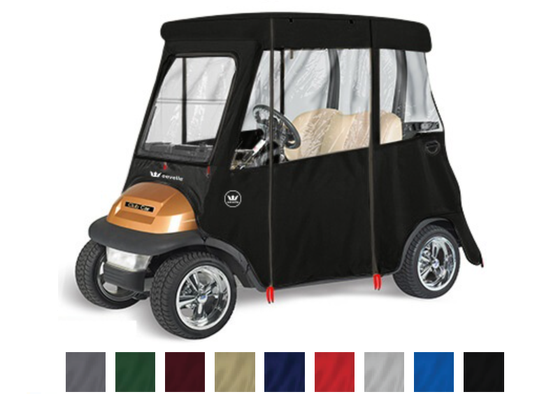 Greenline Enclosure Black Color Bar_Club Car
